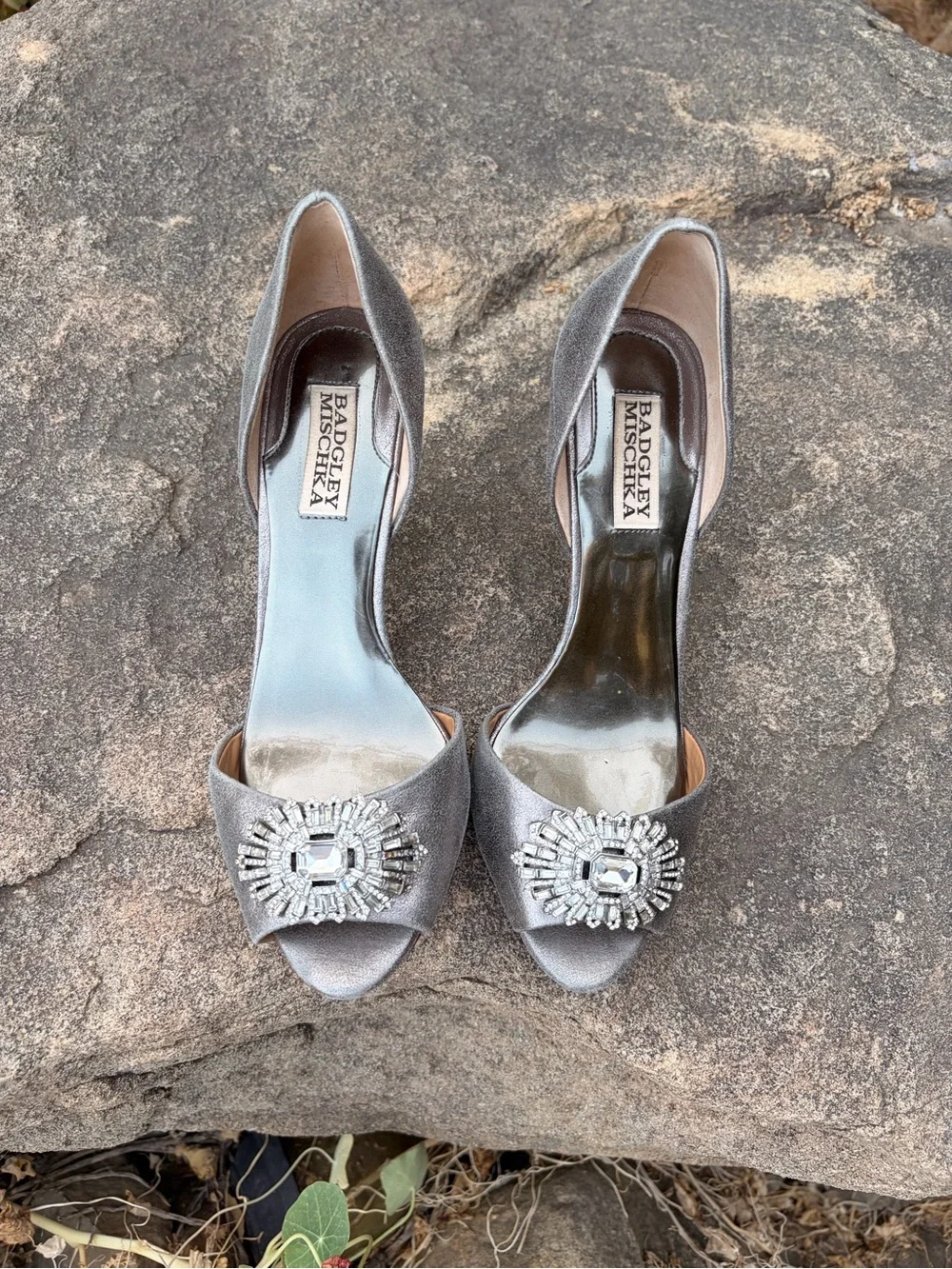 Badgley Mischka wore these